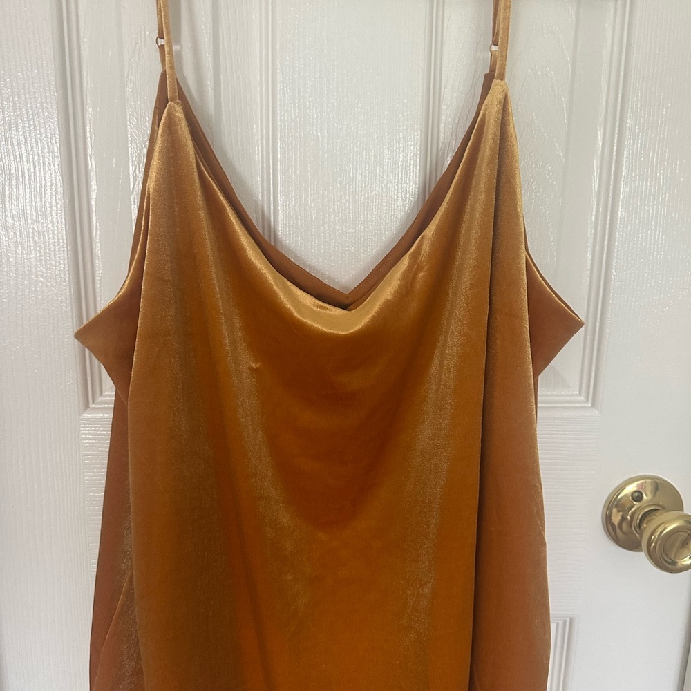Banana Republic Brown Asymmetrical Camisole Top